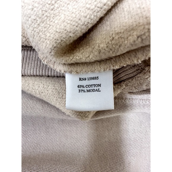 Revolve Bobi Open Tie Back Sweatshirt-Size Medium Womens-Color Sandy-NWT - Picture 4 of 6